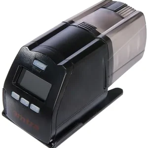 Achetez Aujourd’hui Amtra autofood 24desluxe - Mangeoire Automatique pour Poissons avec Minuterie Numérique Programmable - Ajoutez-la à Vos Accessoires d'Aquarium (Couleur Noire, Piles AA Incluses)