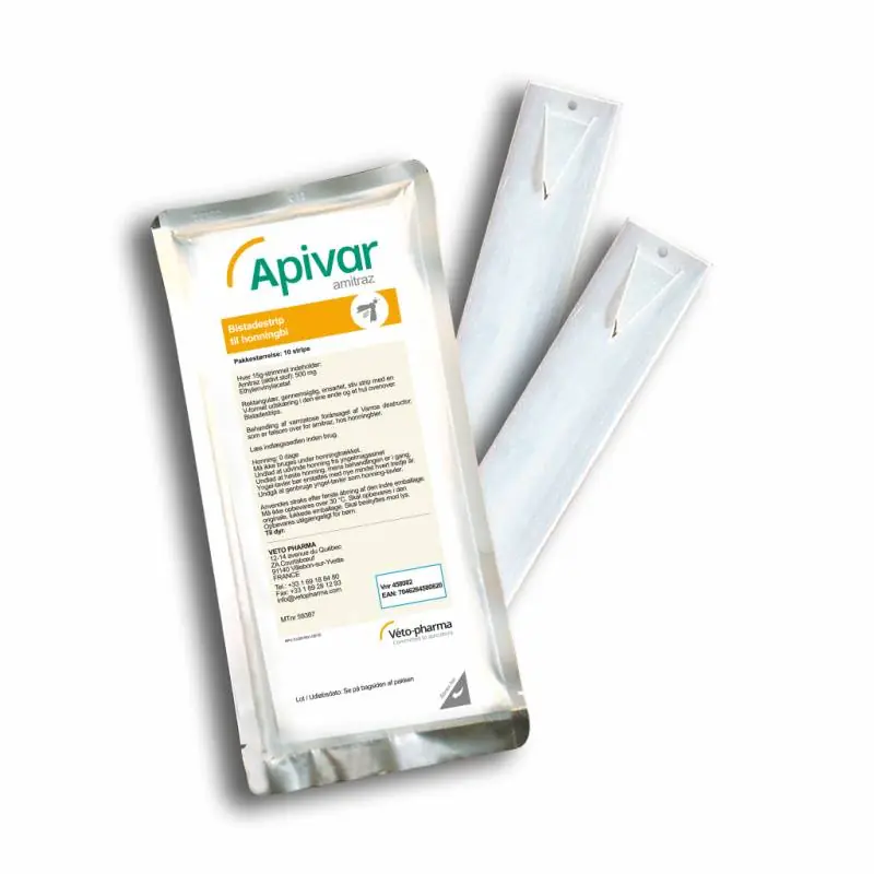 Bon Plan Apivar – Sachet de 10 lanières – VETO PHARMA