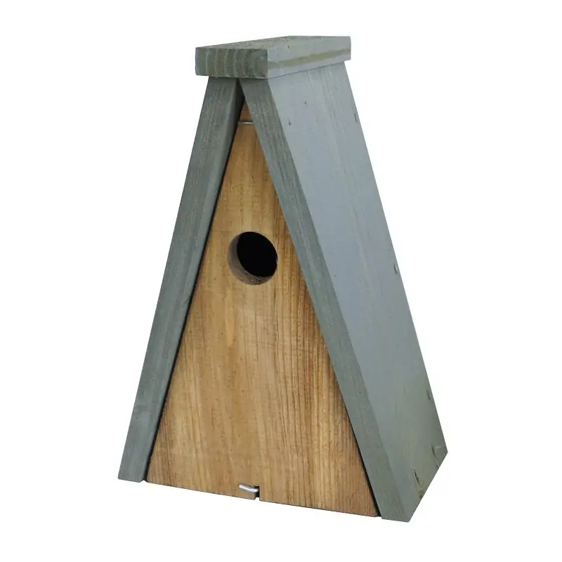 /Nichoir  sauge / brou de noix 18x14x26cm Livraison Express