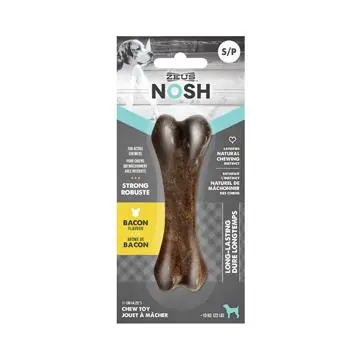 (DON à la SPAE) Nosh os à mâcher - Robuste arôme de bacon - en 3 formats - Petit - Medium - Large Nouvel Arrivage