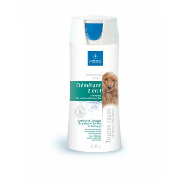 Quantité Limitée Shampoing démêlant 2 en 1 (250 ml) - Demavic